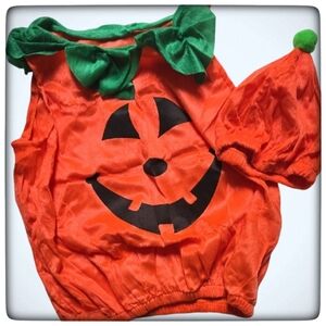 Halloween Baby Pumpkin Costume Set-Size 3
